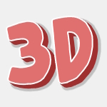 美丽3D渐变字体生成器