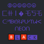 用精美字体写文字
