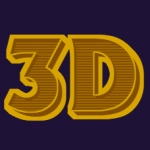 PNG字体生成器 - 水滴，3D复古，草图，粉笔，玻璃，变形 - 创意效果