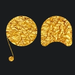 金色文字配fatc字体