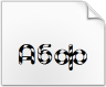 下载字体 LUSA