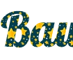 星星背景的标志文字制作器——Lobster 字体 PNG 格式